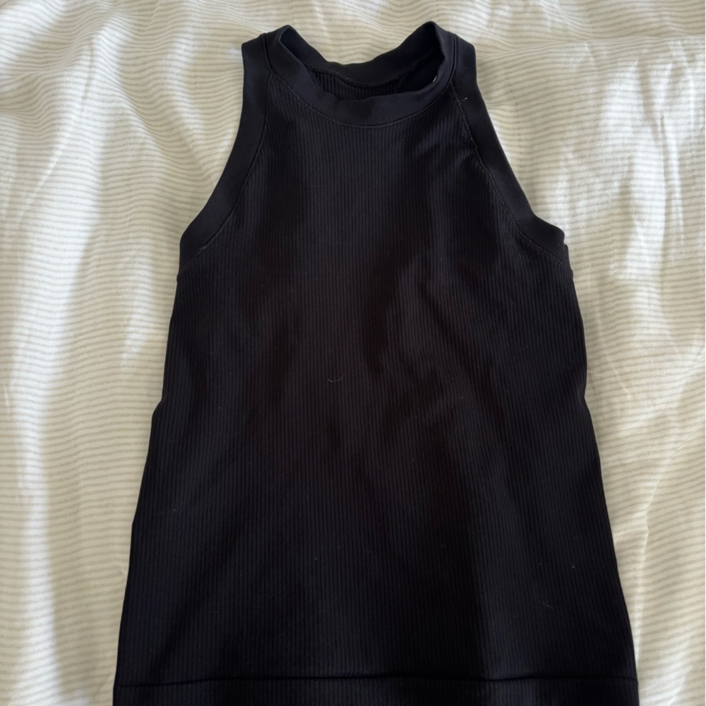 Athleta ribbed high neck tank
